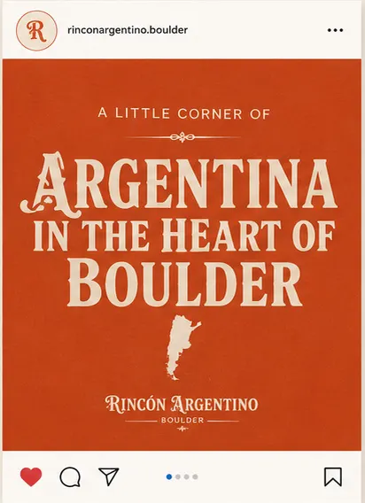 Rincón Argentino: Social post 1 community