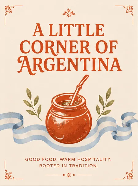 Rincón Argentino: Poster 02 a little corner of argentina mate