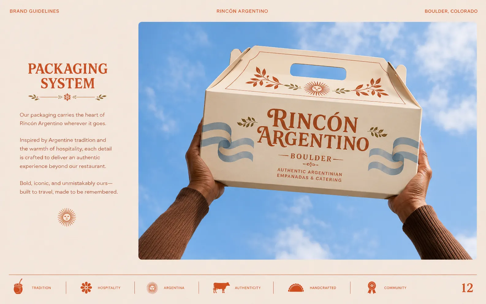 Rincón Argentino complete packaging system