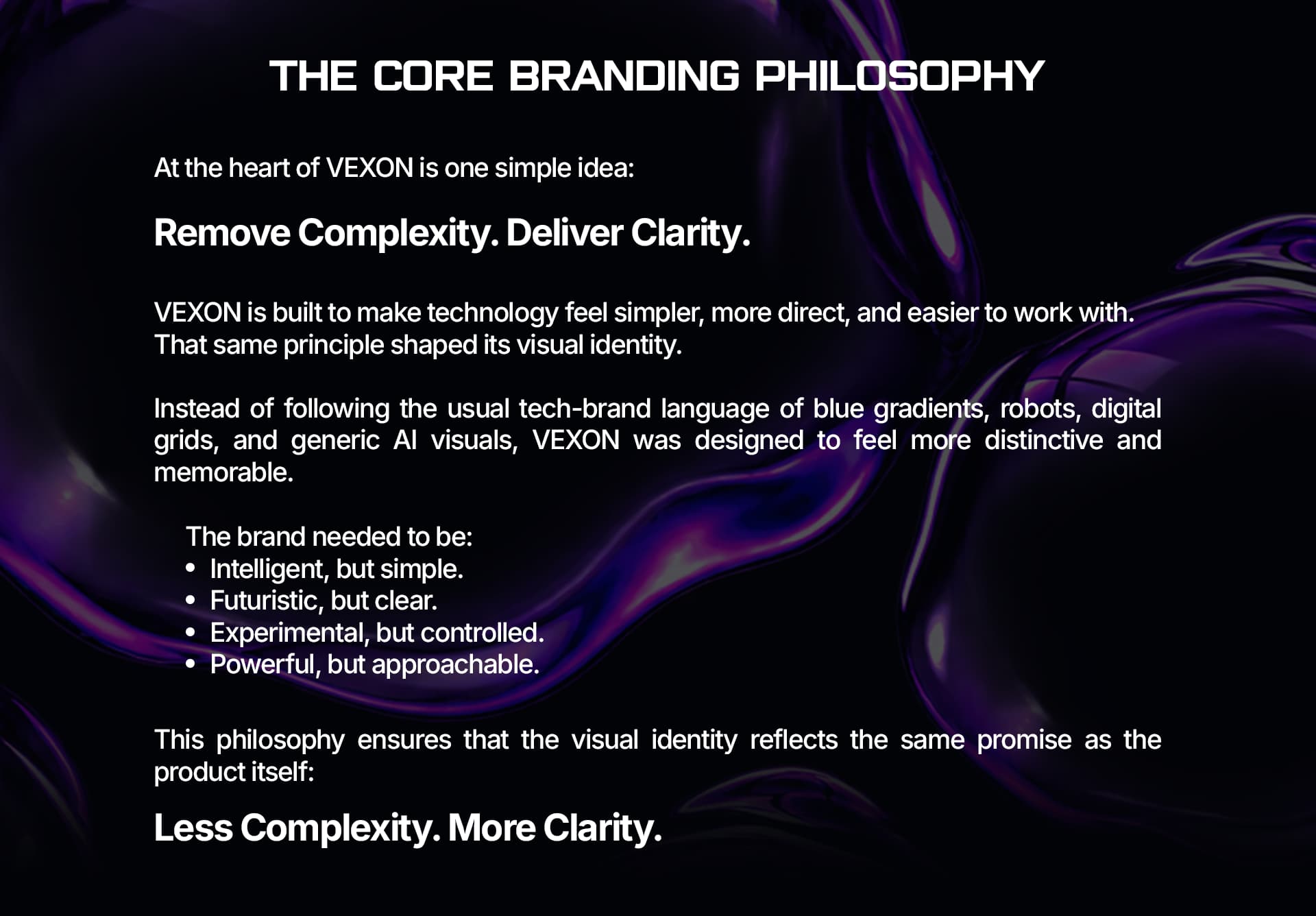 Core Philosophy